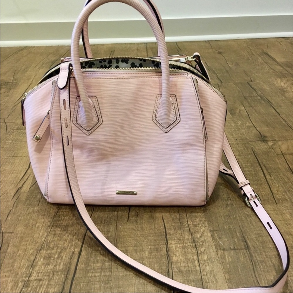 Rebecca Minkoff Pink Mini Perry Satchel